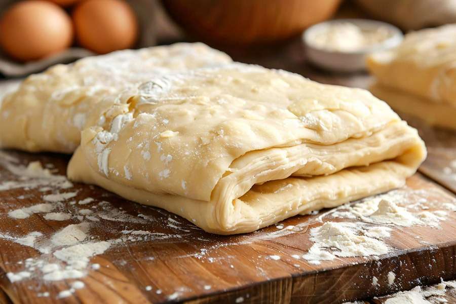 как приготовить слоеное тесто