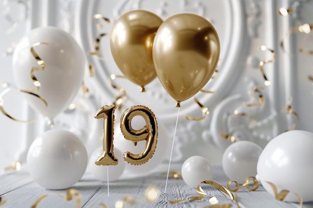 Привітання сина з 19-річчям